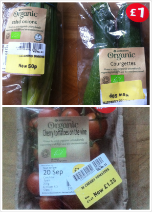 Organic, seasonal and reduced in price